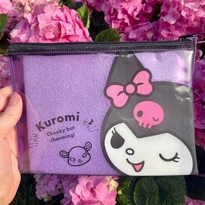 Sanrio Kuromi Purple Zipper Bag